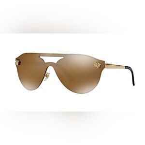 Versace VE2161 1002F9 42M
Gold/Brown Mirror Gold Aviator Sunglasses Shades
